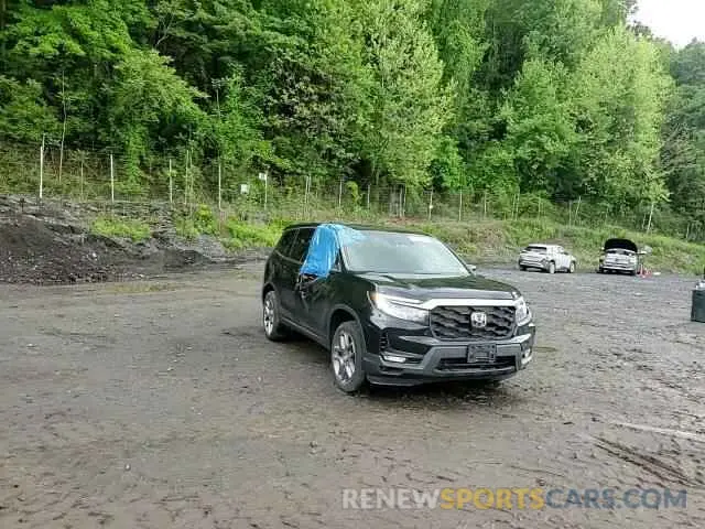 15 fotografías del automóvil dañado 5FNYF8H55PB022183 HONDA PASSPORT 2023