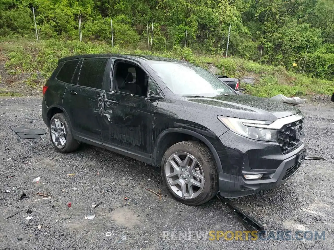 4 fotografías del automóvil dañado 5FNYF8H55PB022183 HONDA PASSPORT 2023