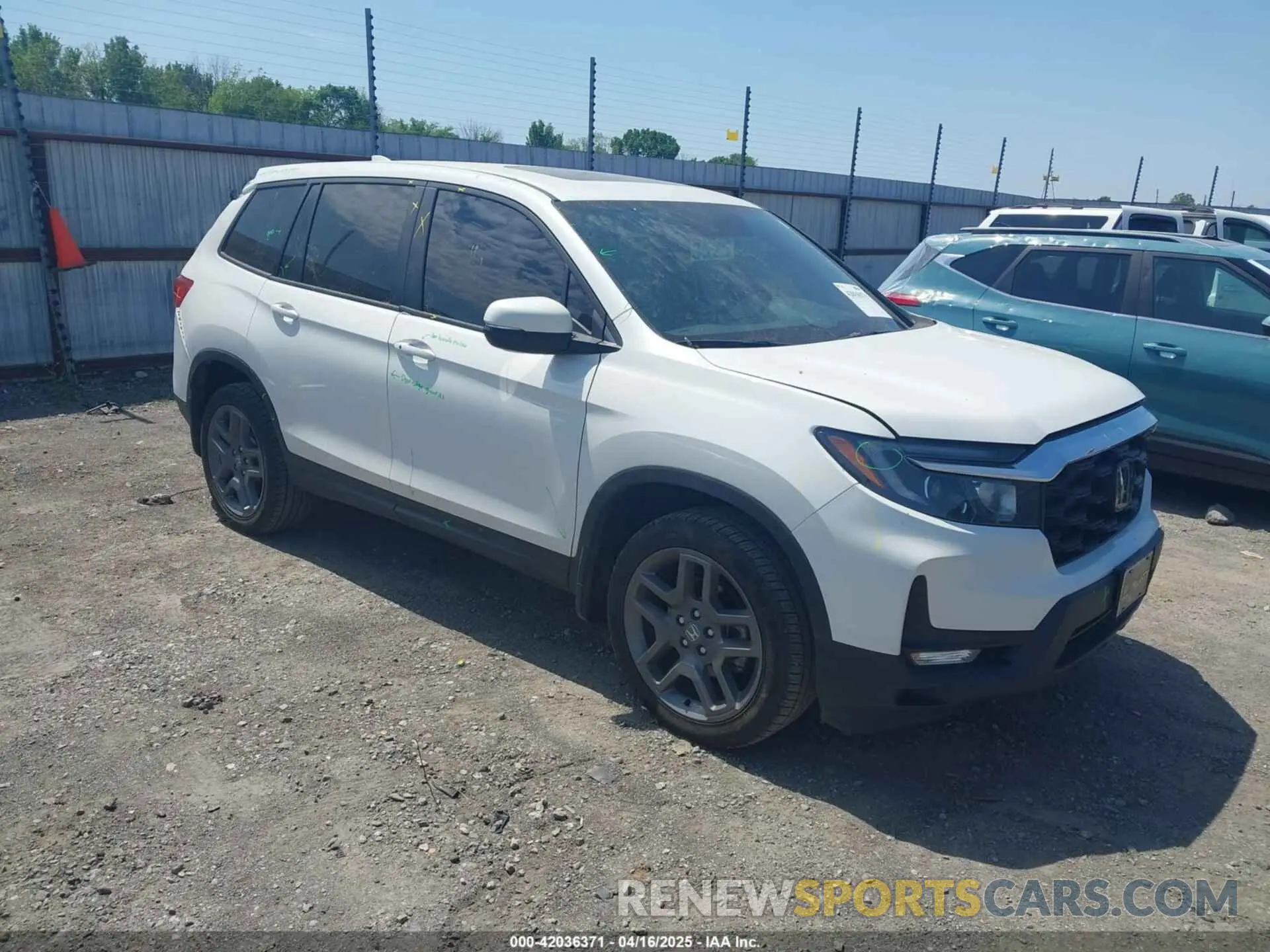 1 fotografías del automóvil dañado 5FNYF8H57PB006499 HONDA PASSPORT 2023
