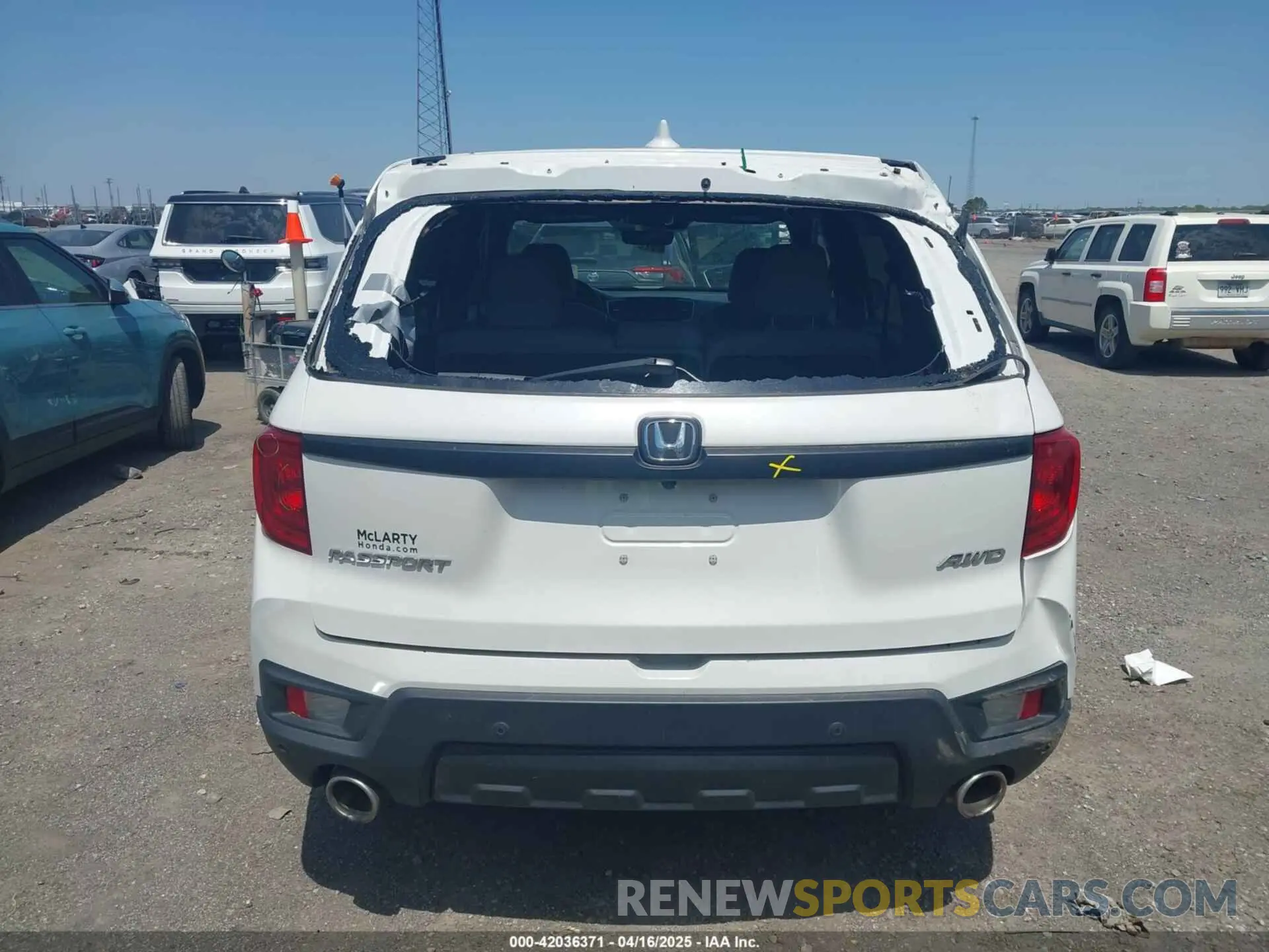 17 fotografías del automóvil dañado 5FNYF8H57PB006499 HONDA PASSPORT 2023