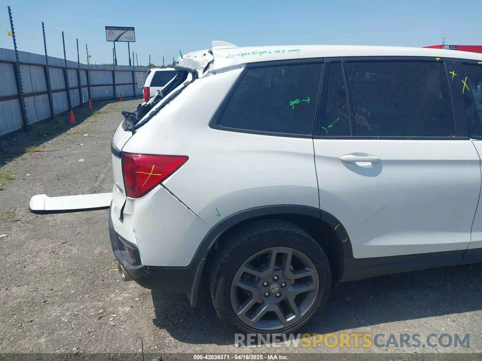 21 fotografías del automóvil dañado 5FNYF8H57PB006499 HONDA PASSPORT 2023