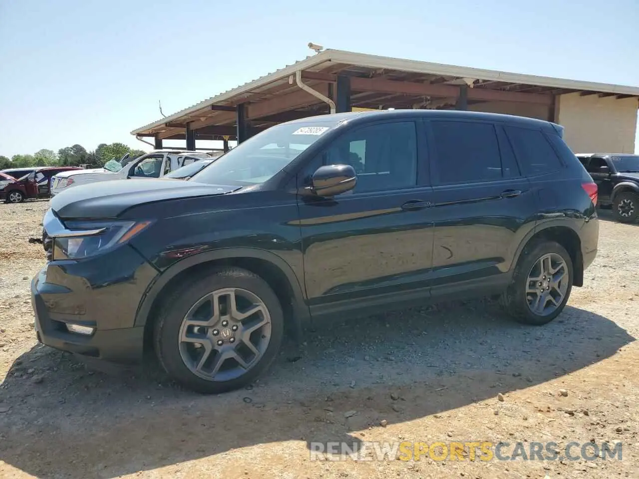1 fotografías del automóvil dañado 5FNYF8H57PB020614 HONDA PASSPORT 2023