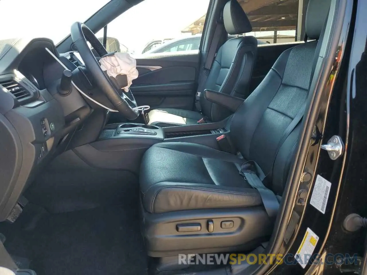 7 fotografías del automóvil dañado 5FNYF8H57PB020614 HONDA PASSPORT 2023
