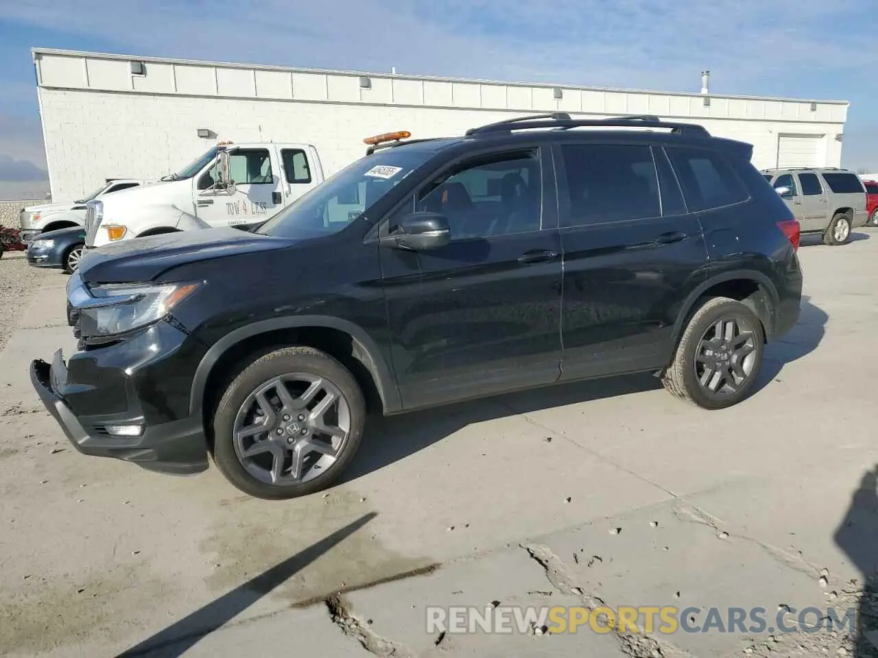 1 fotografías del automóvil dañado 5FNYF8H58PB009525 HONDA PASSPORT 2023