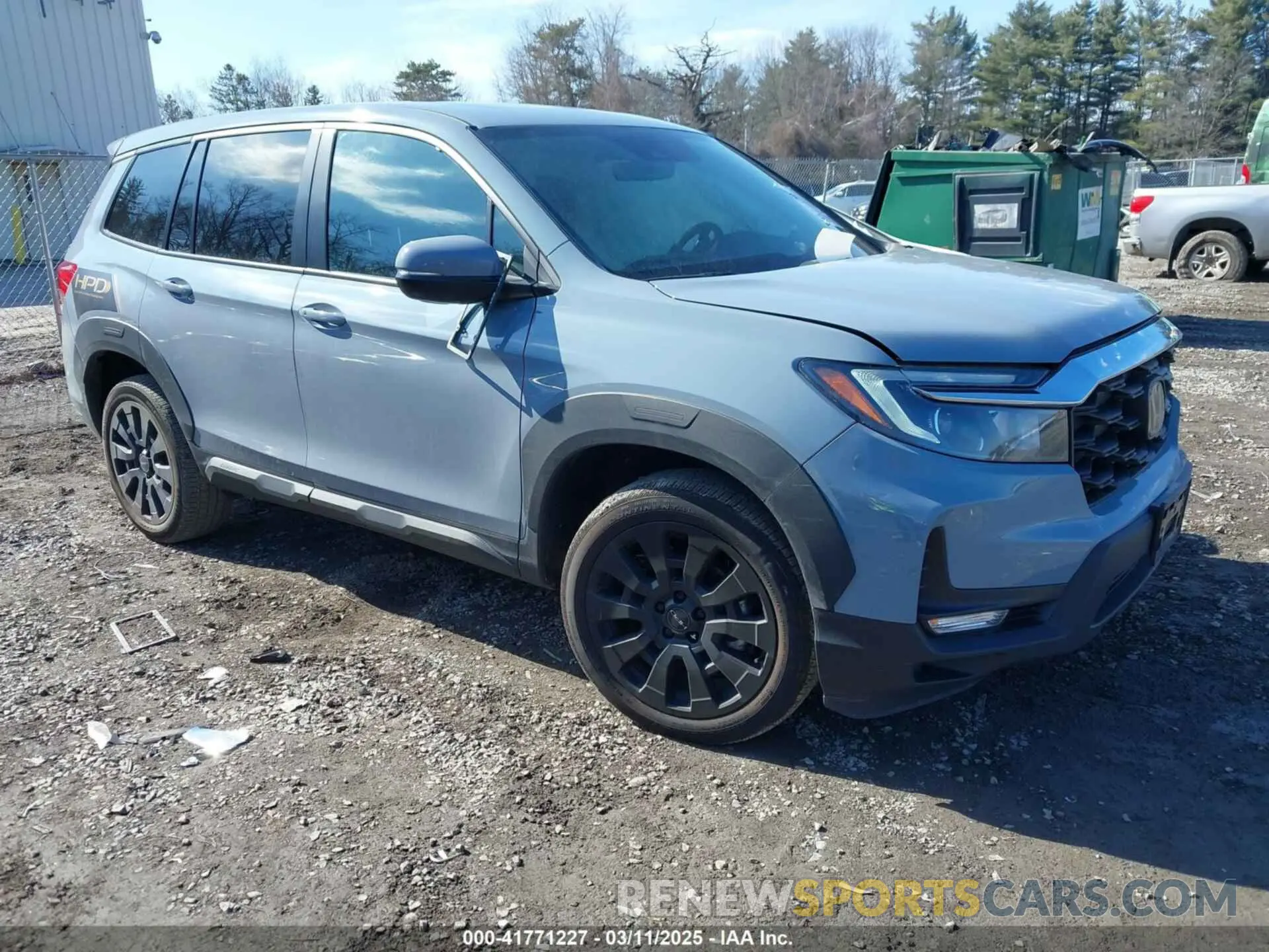 1 fotografías del automóvil dañado 5FNYF8H59PB036474 HONDA PASSPORT 2023