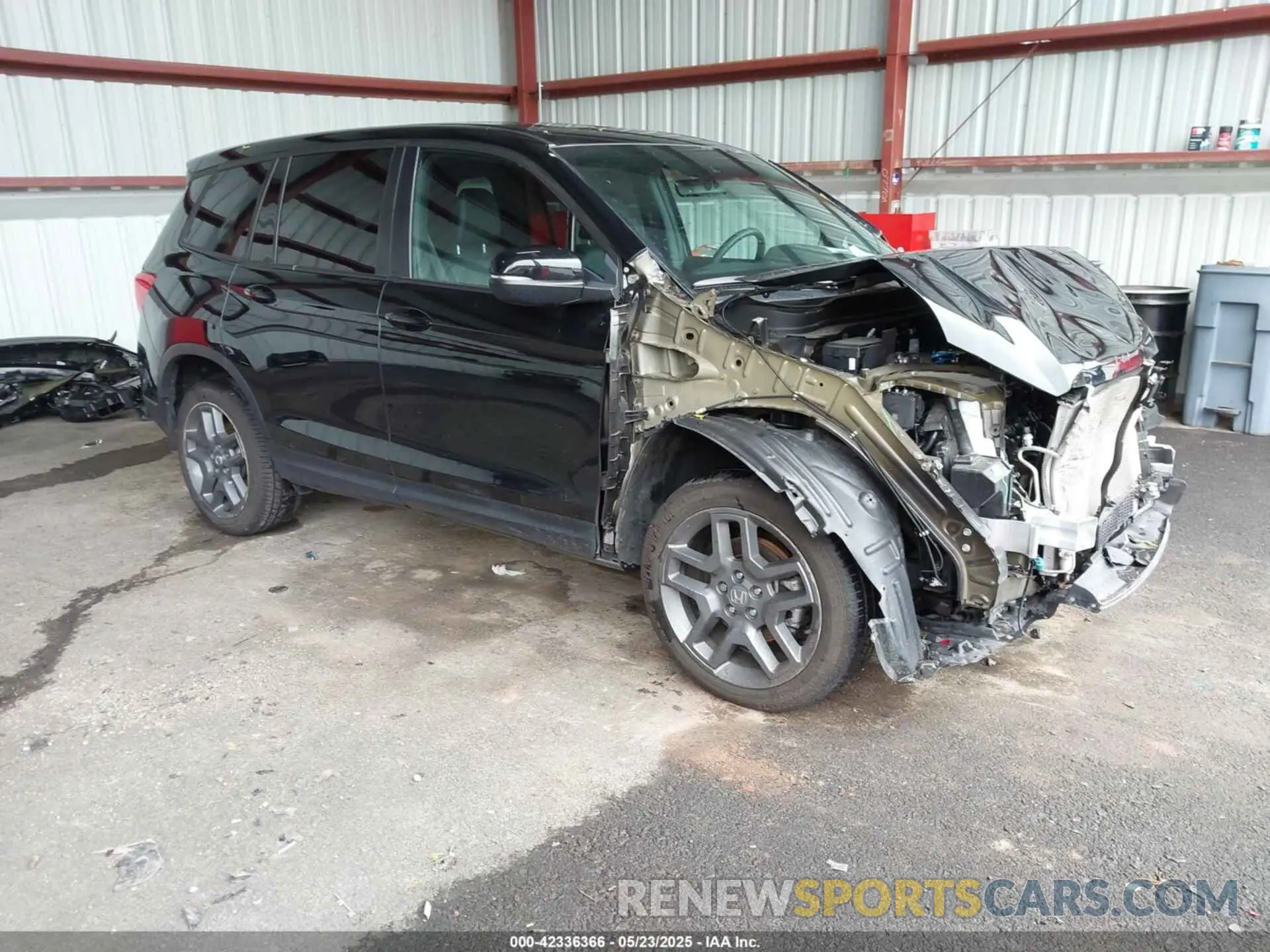 1 fotografías del automóvil dañado 5FNYF8H5XPB021370 HONDA PASSPORT 2023