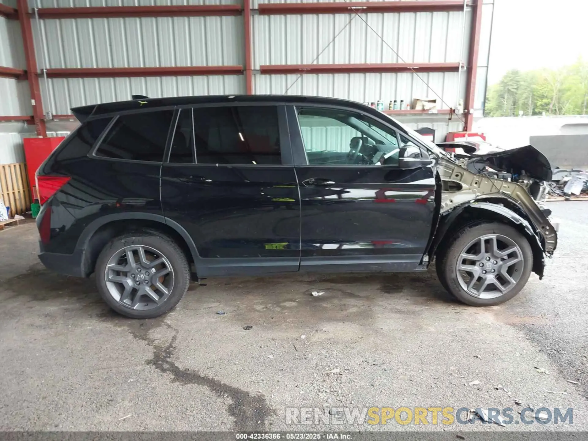 14 fotografías del automóvil dañado 5FNYF8H5XPB021370 HONDA PASSPORT 2023