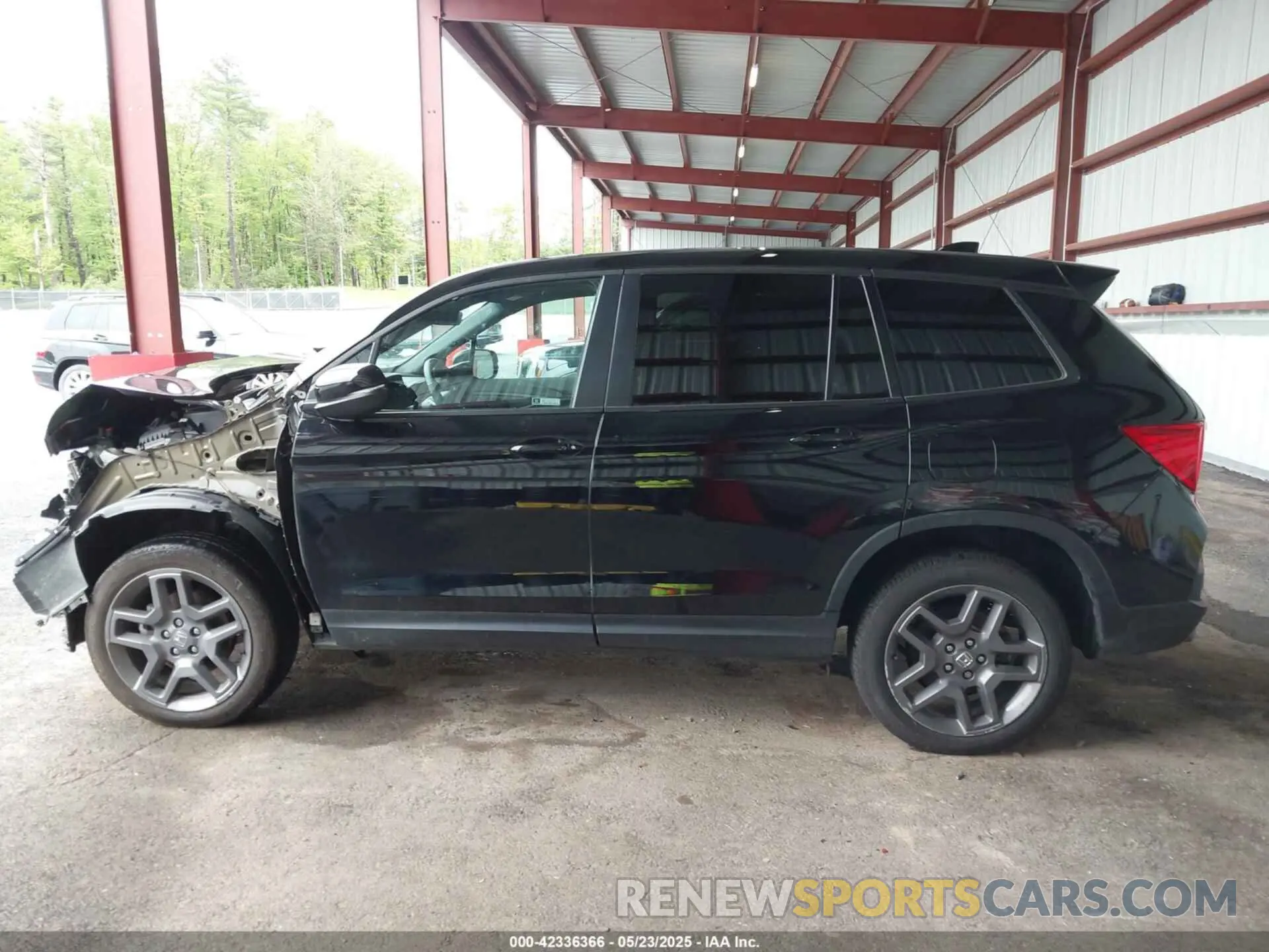 15 fotografías del automóvil dañado 5FNYF8H5XPB021370 HONDA PASSPORT 2023