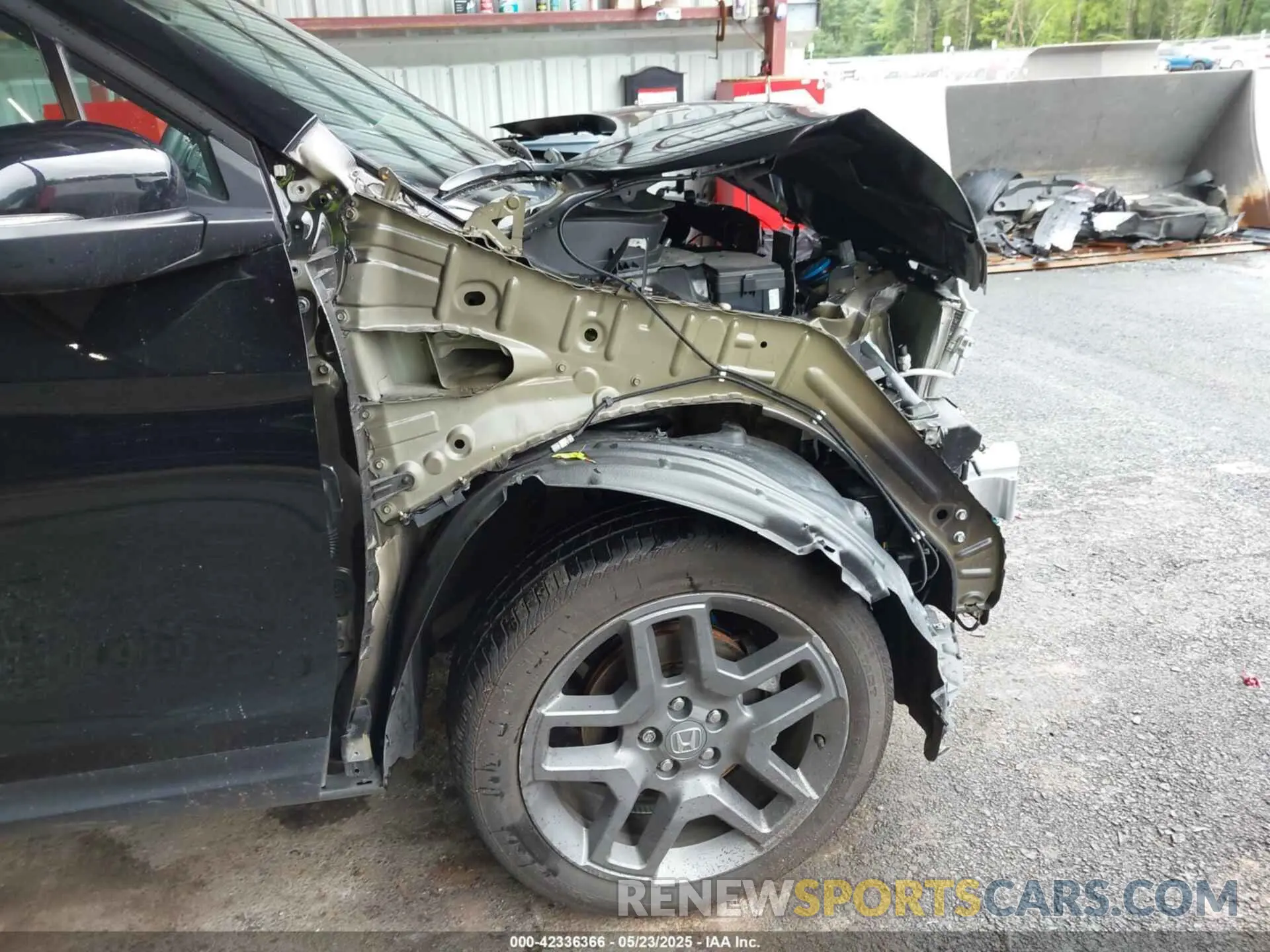 18 fotografías del automóvil dañado 5FNYF8H5XPB021370 HONDA PASSPORT 2023