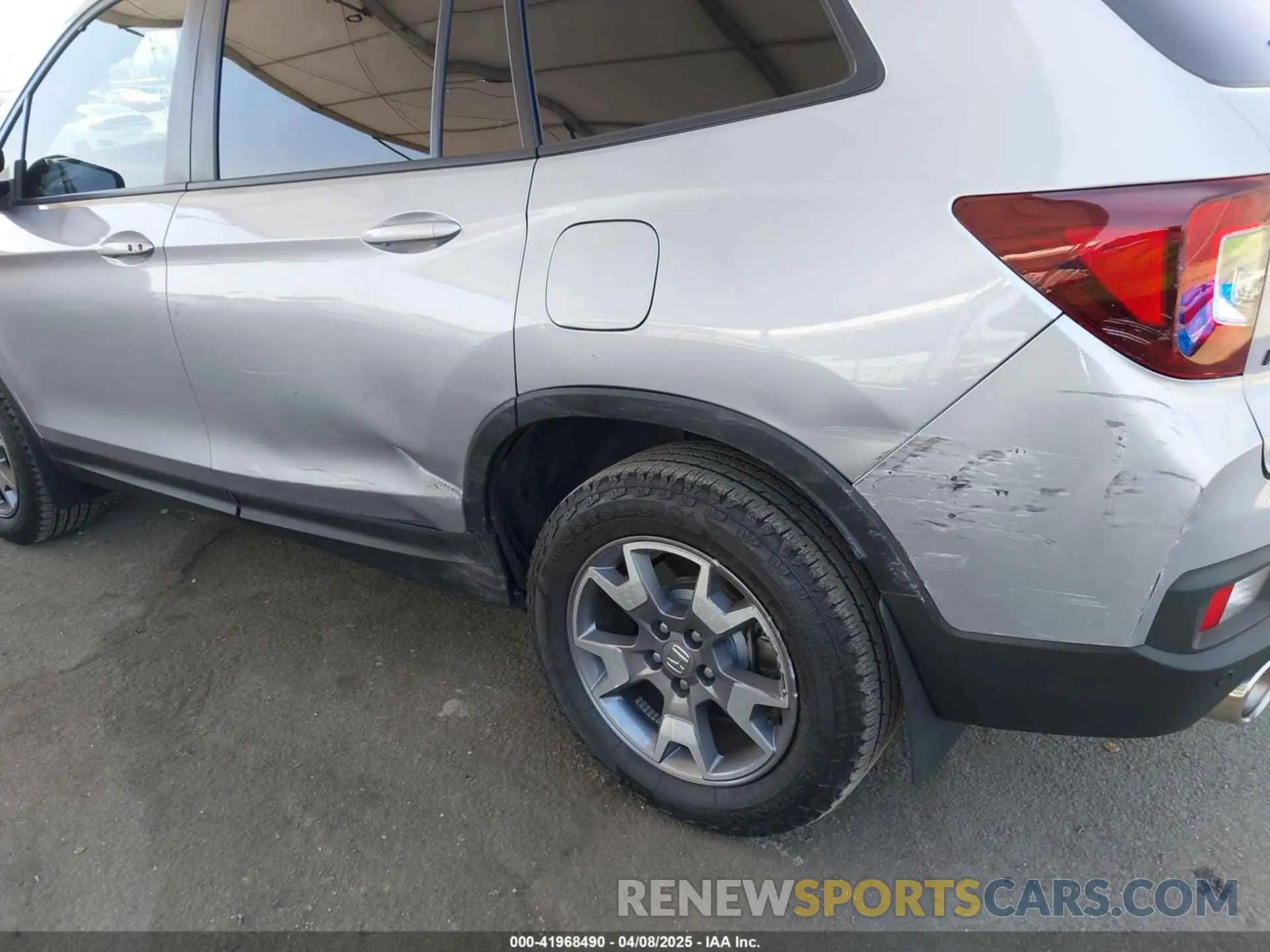 6 fotografías del automóvil dañado 5FNYF8H61PB028829 HONDA PASSPORT 2023
