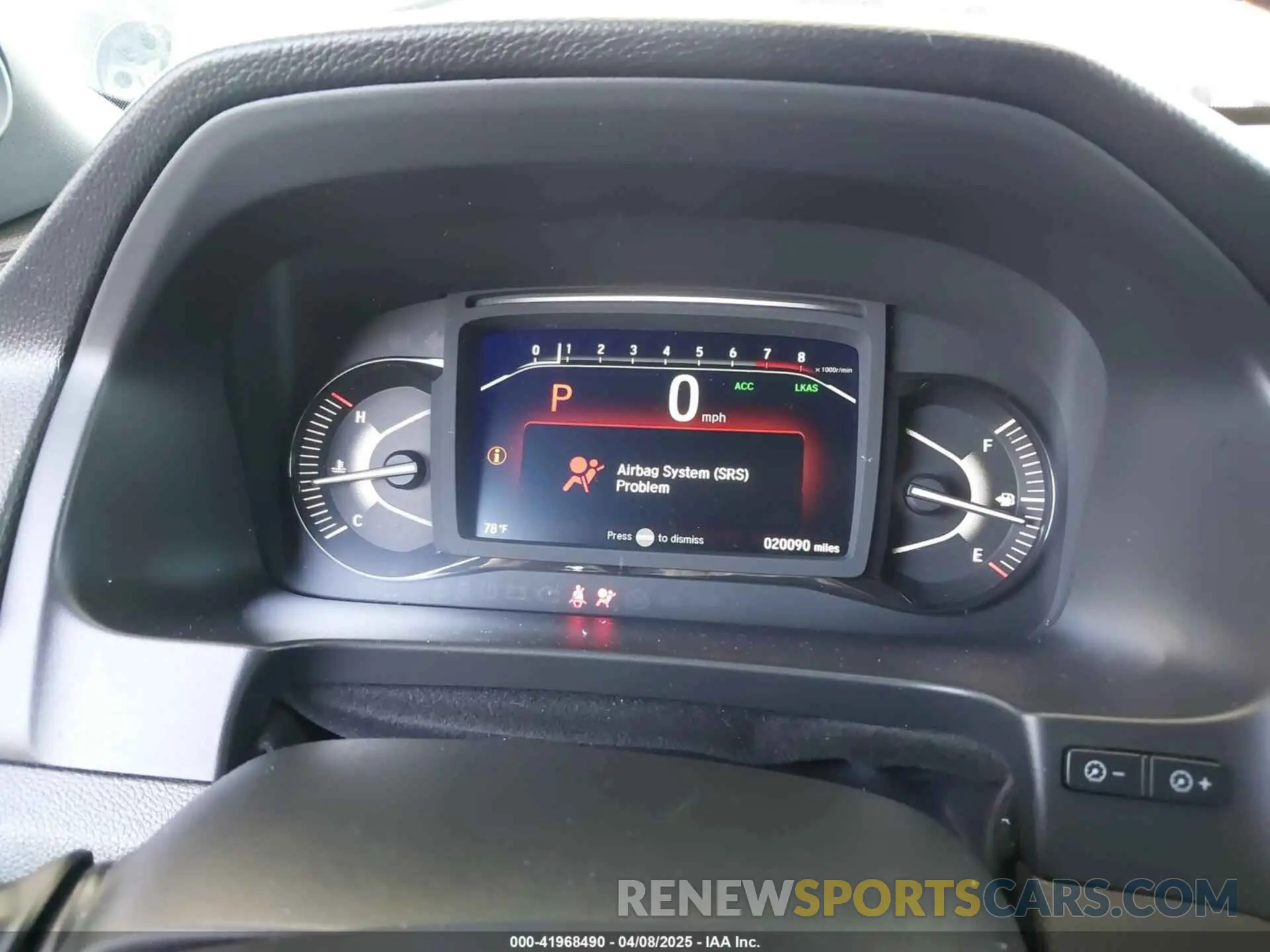 7 fotografías del automóvil dañado 5FNYF8H61PB028829 HONDA PASSPORT 2023