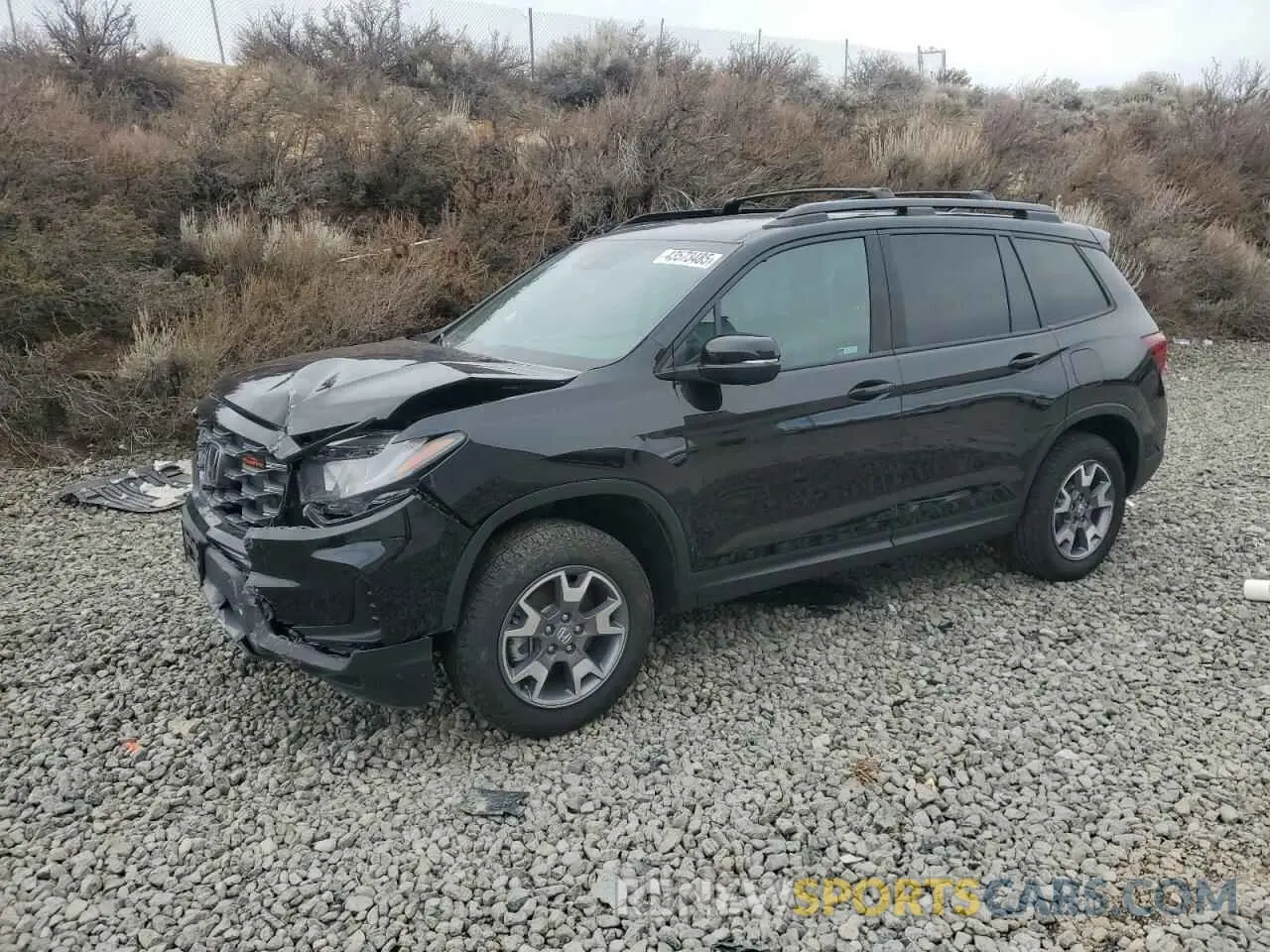1 fotografías del automóvil dañado 5FNYF8H63PB010963 HONDA PASSPORT 2023