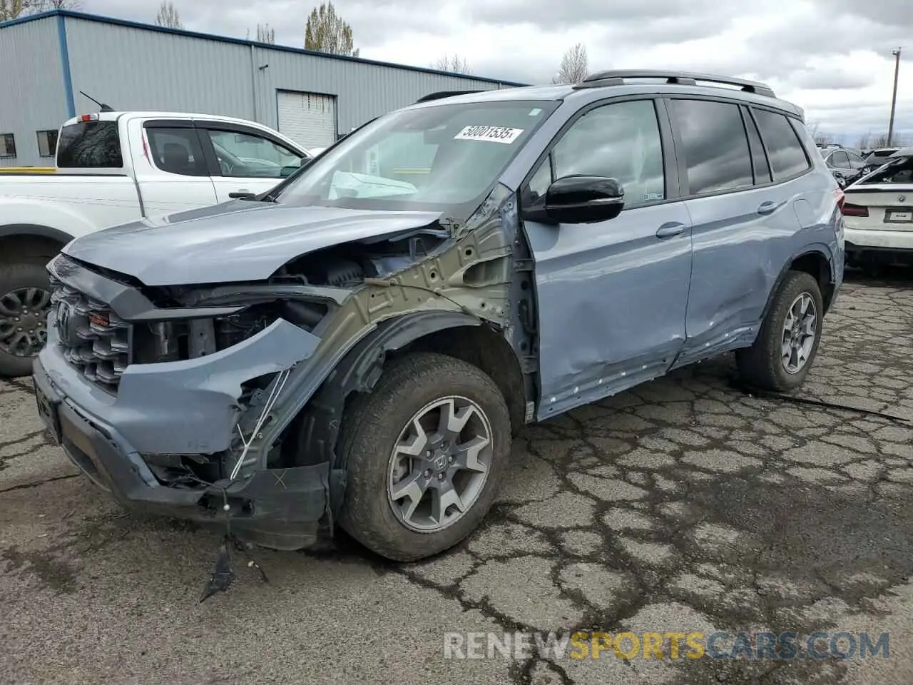 1 fotografías del automóvil dañado 5FNYF8H63PB031232 HONDA PASSPORT 2023