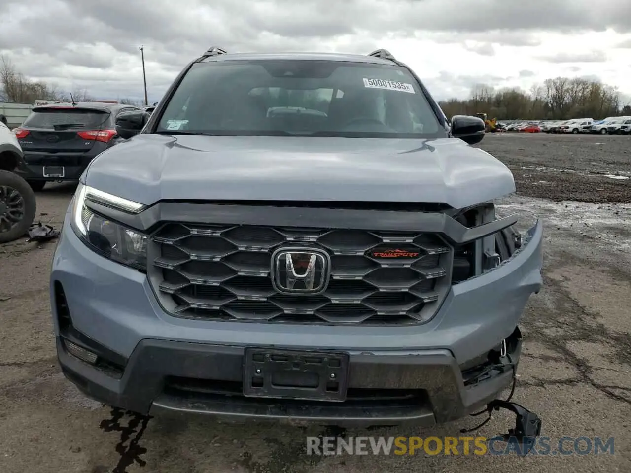 5 fotografías del automóvil dañado 5FNYF8H63PB031232 HONDA PASSPORT 2023