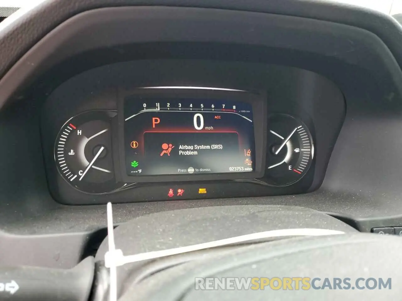 9 fotografías del automóvil dañado 5FNYF8H63PB031232 HONDA PASSPORT 2023