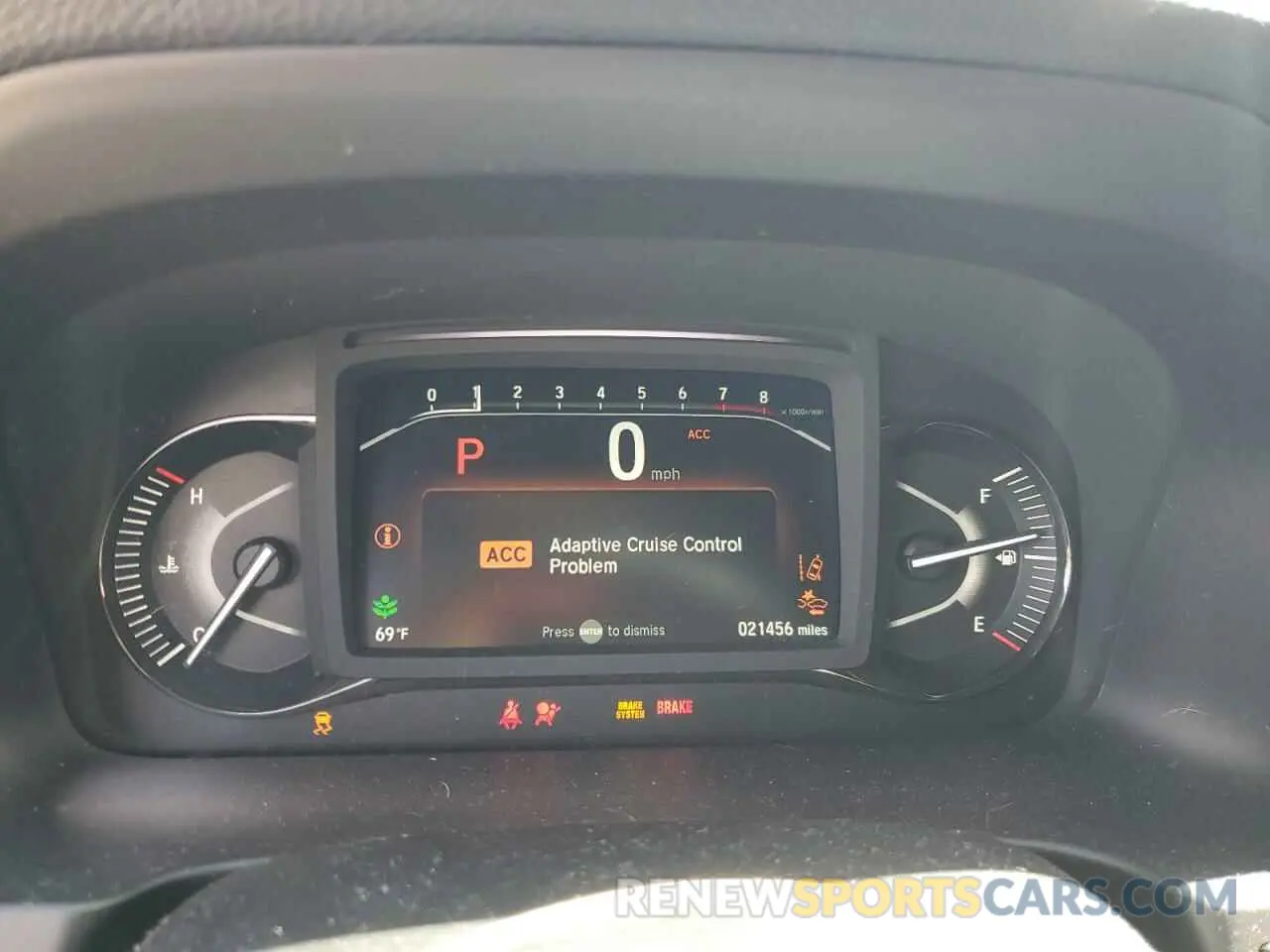 9 fotografías del automóvil dañado 5FNYF8H64PB032311 HONDA PASSPORT 2023