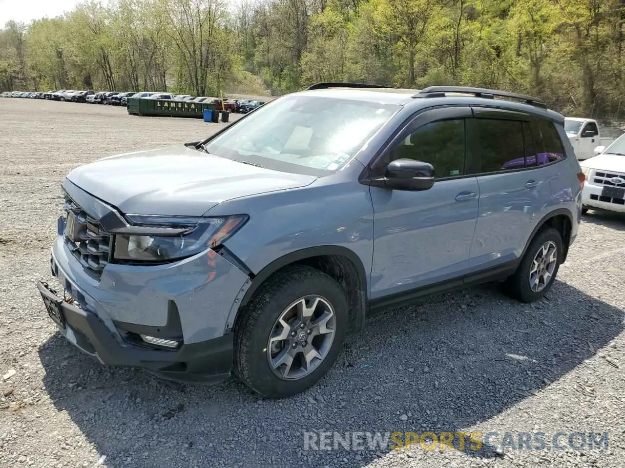 1 fotografías del automóvil dañado 5FNYF8H65PB040191 HONDA PASSPORT 2023