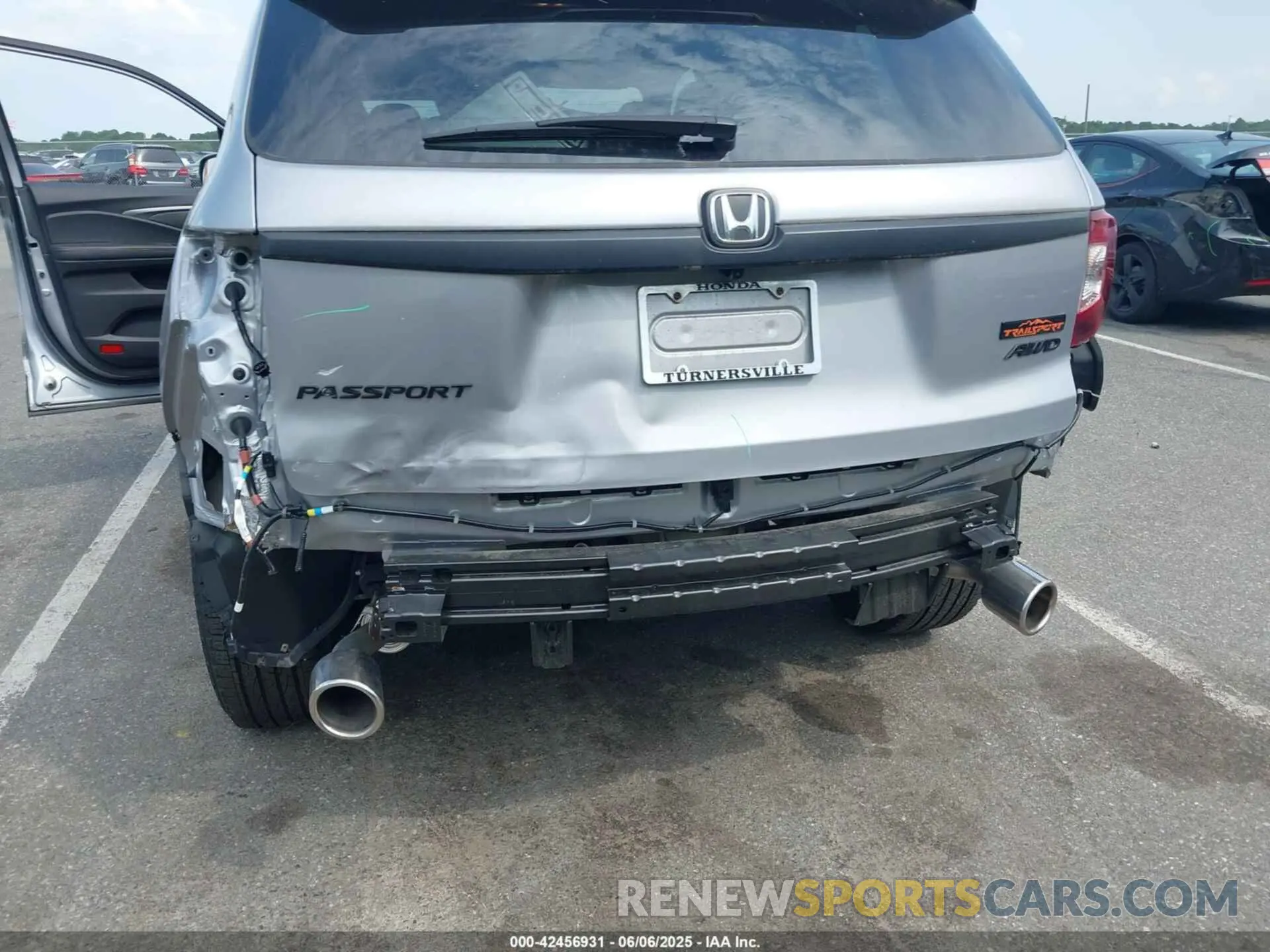 6 fotografías del automóvil dañado 5FNYF8H68PB043019 HONDA PASSPORT 2023