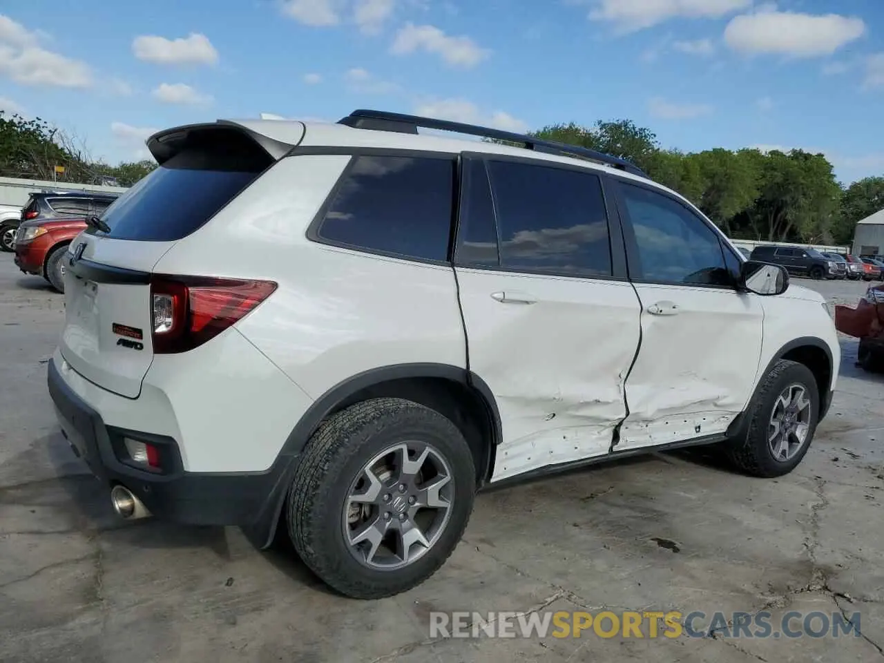 3 fotografías del automóvil dañado 5FNYF8H6XPB026464 HONDA PASSPORT 2023