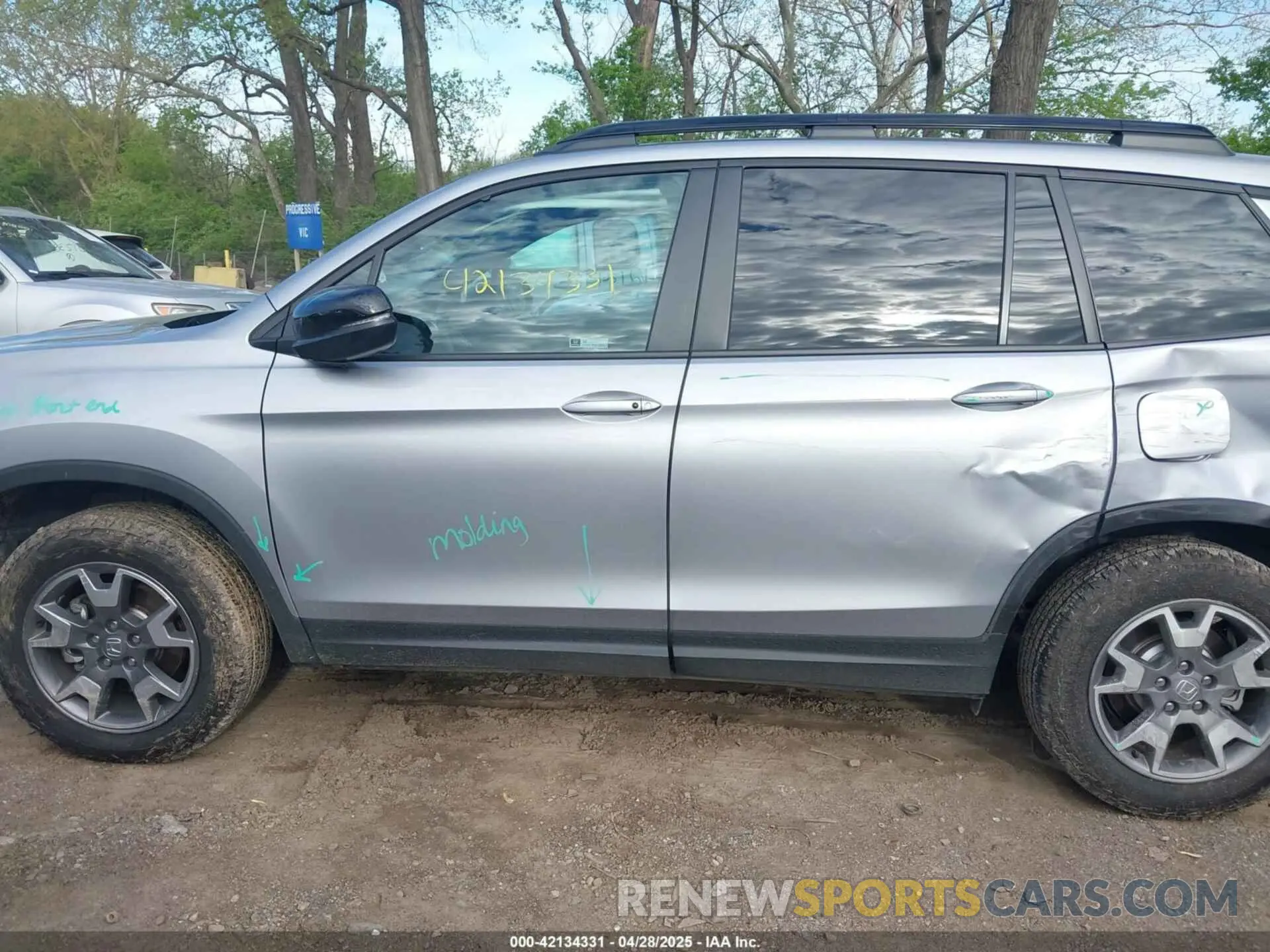 15 fotografías del automóvil dañado 5FNYF8H6XPB044222 HONDA PASSPORT 2023