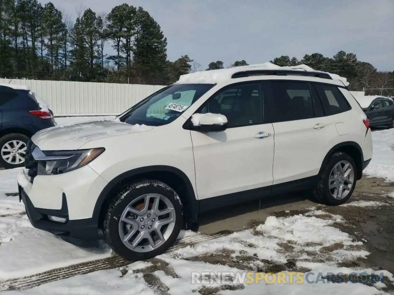 1 fotografías del automóvil dañado 5FNYF8H50RB023552 HONDA PASSPORT 2024