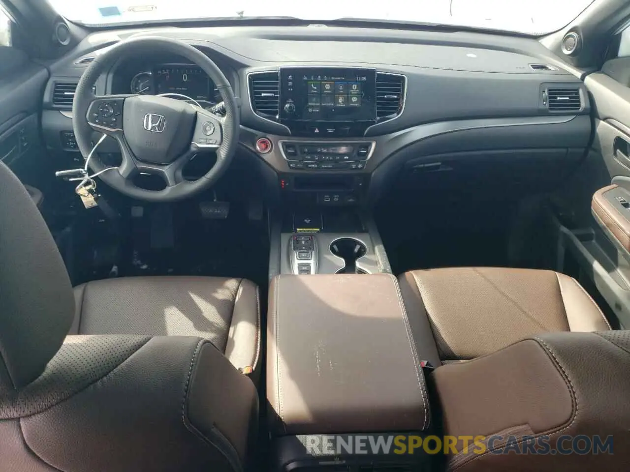 8 fotografías del automóvil dañado 5FNYF8H50RB023552 HONDA PASSPORT 2024