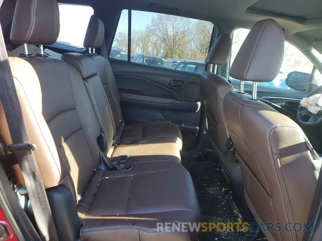 11 fotografías del automóvil dañado 5FNYF8H52RB010348 HONDA PASSPORT 2024