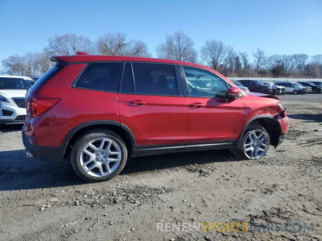 3 fotografías del automóvil dañado 5FNYF8H52RB010348 HONDA PASSPORT 2024