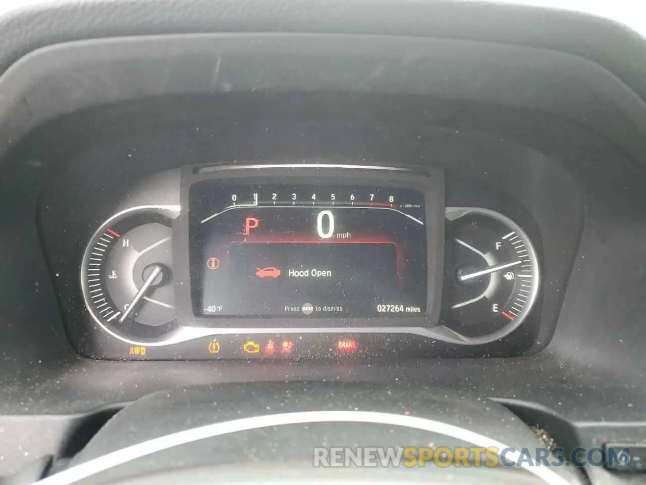 9 fotografías del automóvil dañado 5FNYF8H52RB010348 HONDA PASSPORT 2024