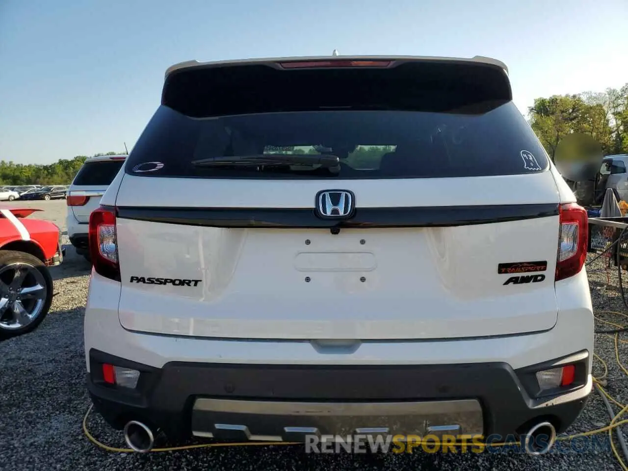 6 fotografías del automóvil dañado 5FNYF8H62RB004333 HONDA PASSPORT 2024