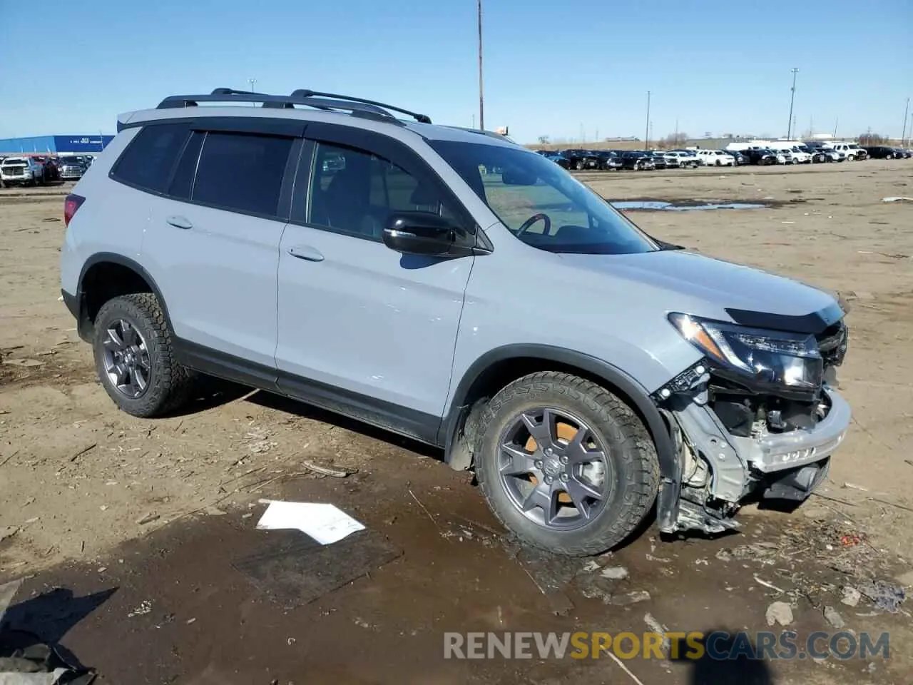 4 fotografías del automóvil dañado 5FNYF8H64RB005399 HONDA PASSPORT 2024