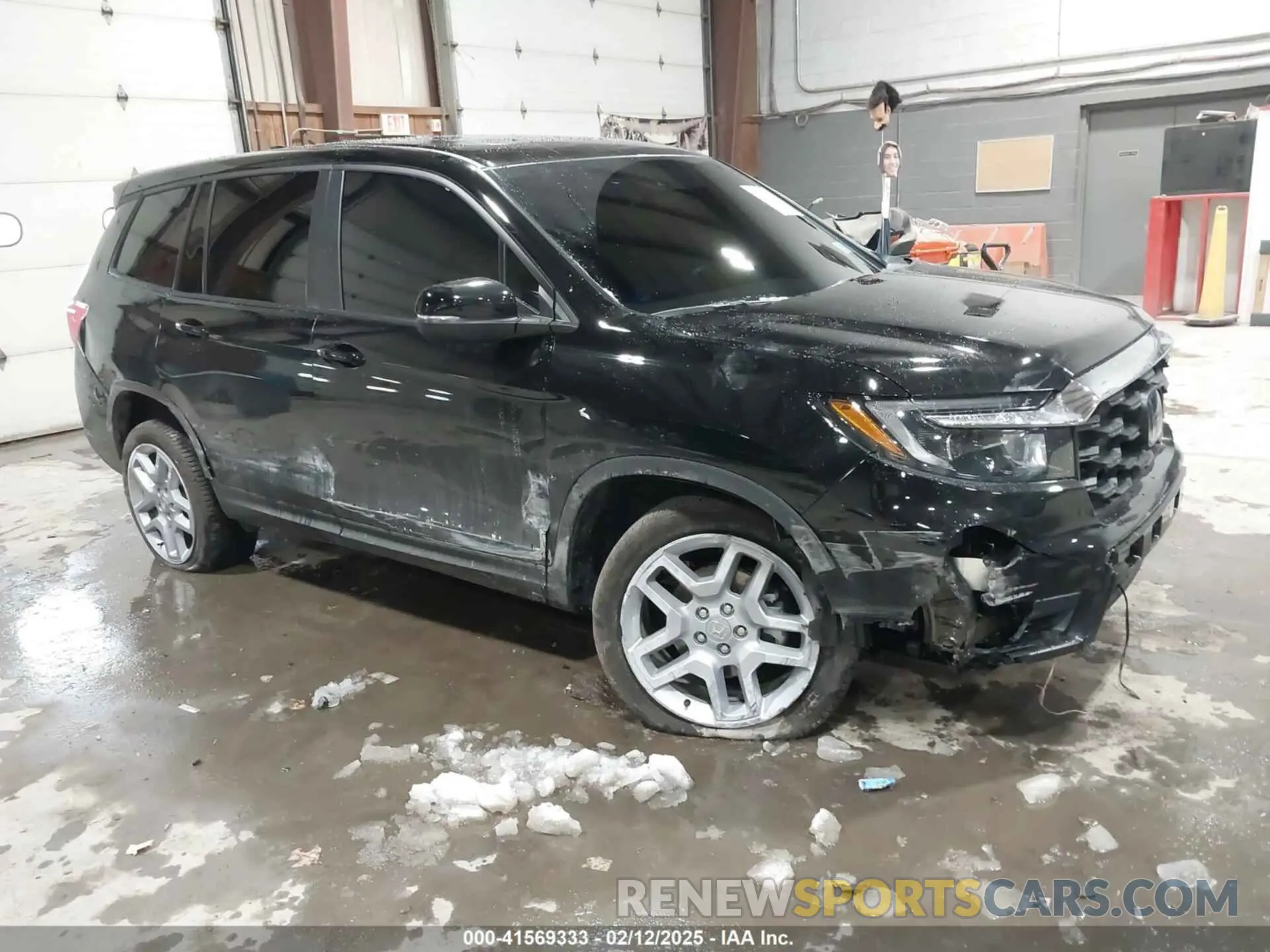 1 fotografías del automóvil dañado 5FNYF8H54SB010454 HONDA PASSPORT 2025
