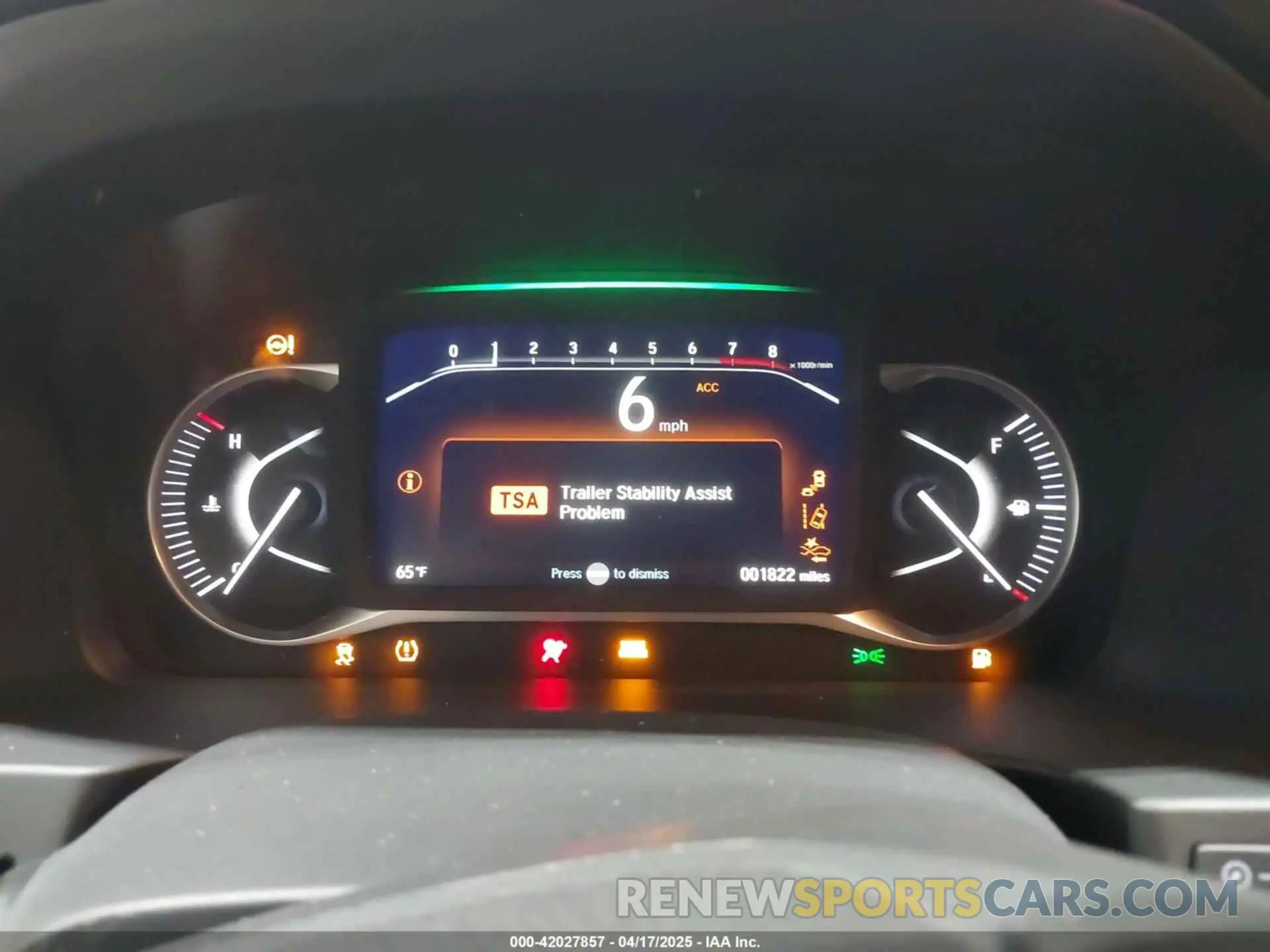 7 fotografías del automóvil dañado 5FNYF8H5XSB017943 HONDA PASSPORT 2025