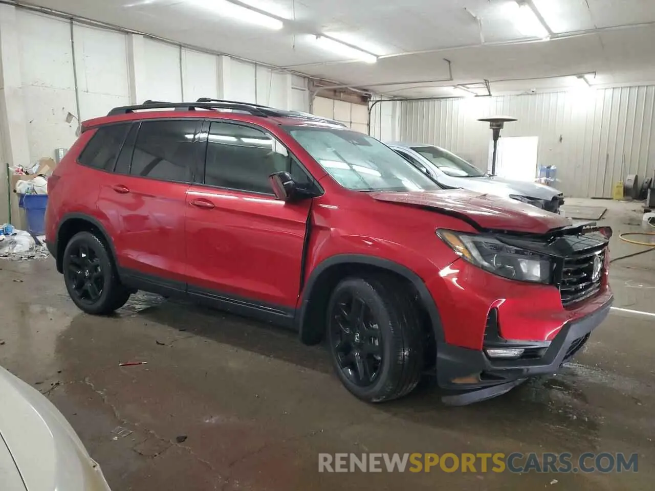 4 fotografías del automóvil dañado 5FNYF8H81RB018256 HONDA PASSPORT B 2024
