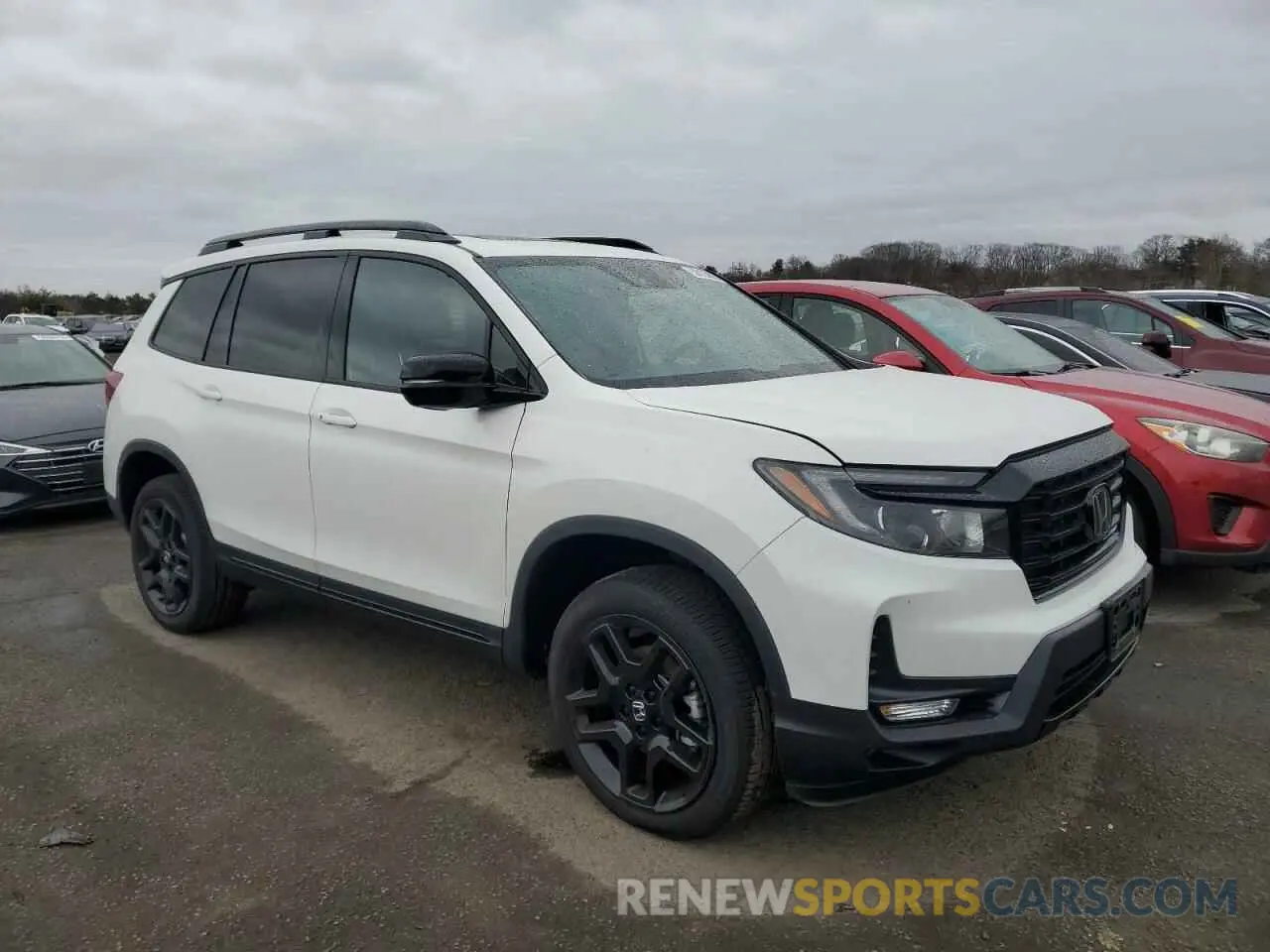 4 fotografías del automóvil dañado 5FNYF8H81SB002967 HONDA PASSPORT B 2025