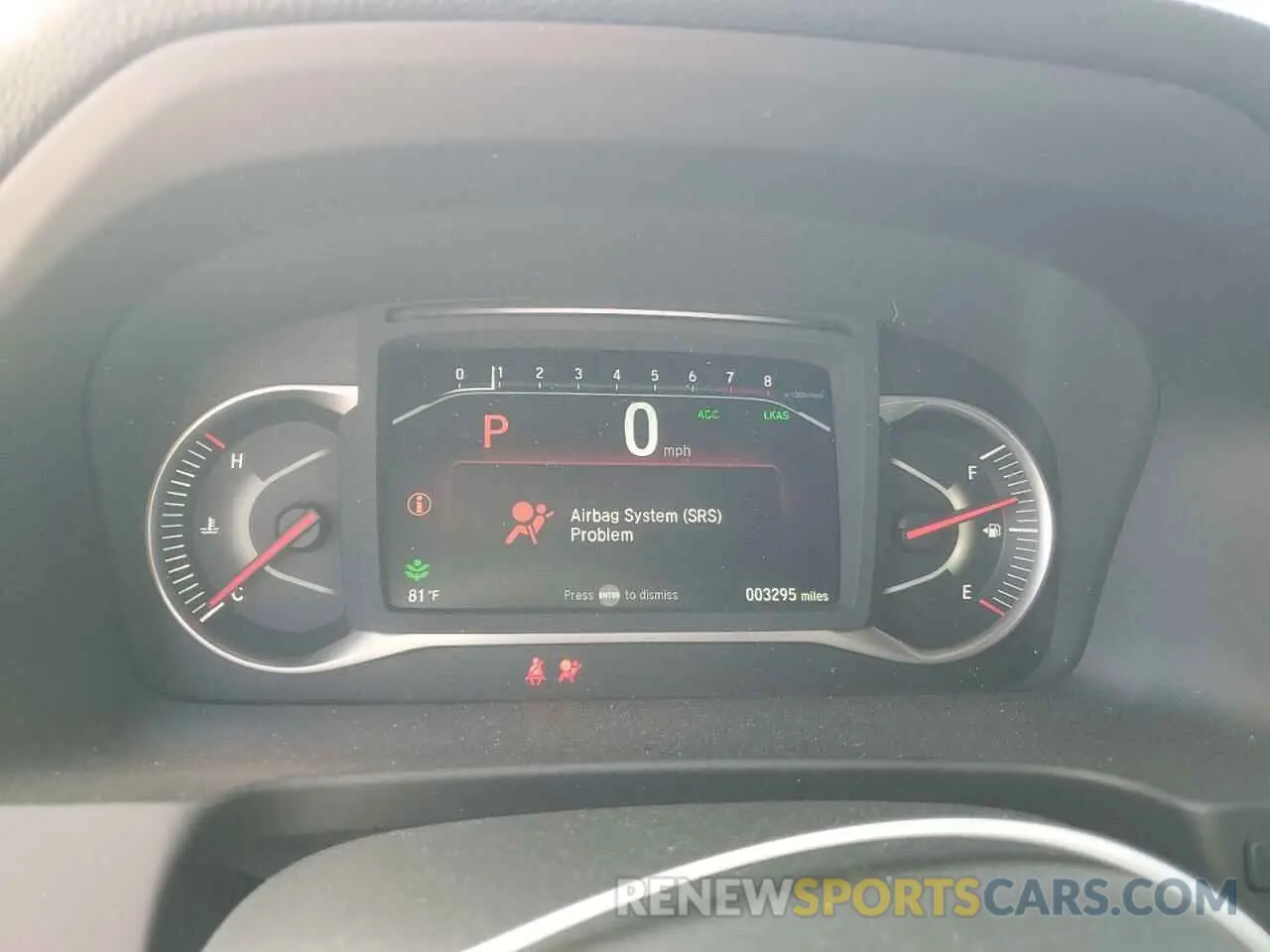 9 fotografías del automóvil dañado 5FNYF8H82SB008082 HONDA PASSPORT B 2025