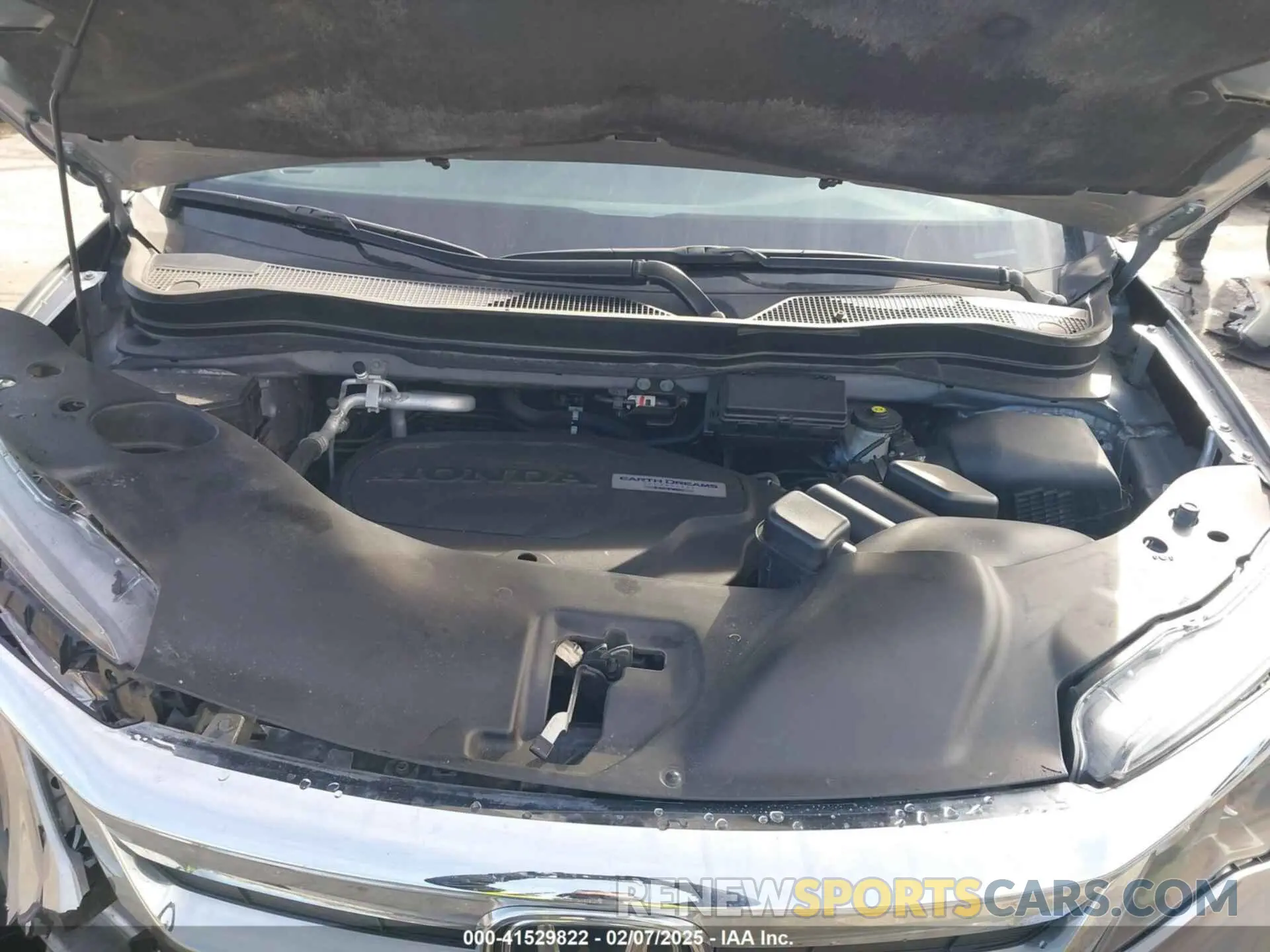 10 fotografías del automóvil dañado 5FNYF5H13KB031050 HONDA PILOT 2019