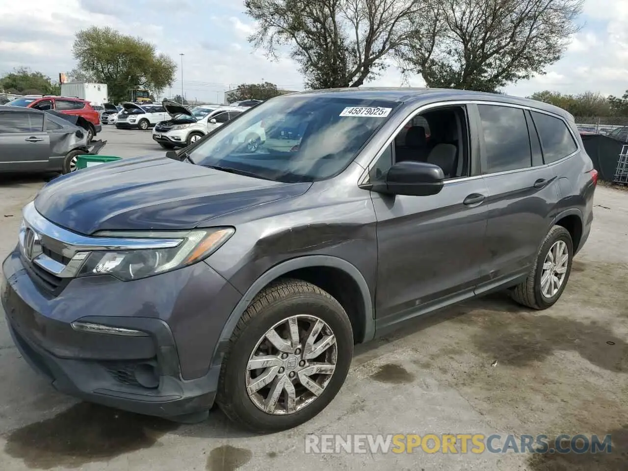 1 fotografías del automóvil dañado 5FNYF5H14KB035513 HONDA PILOT 2019