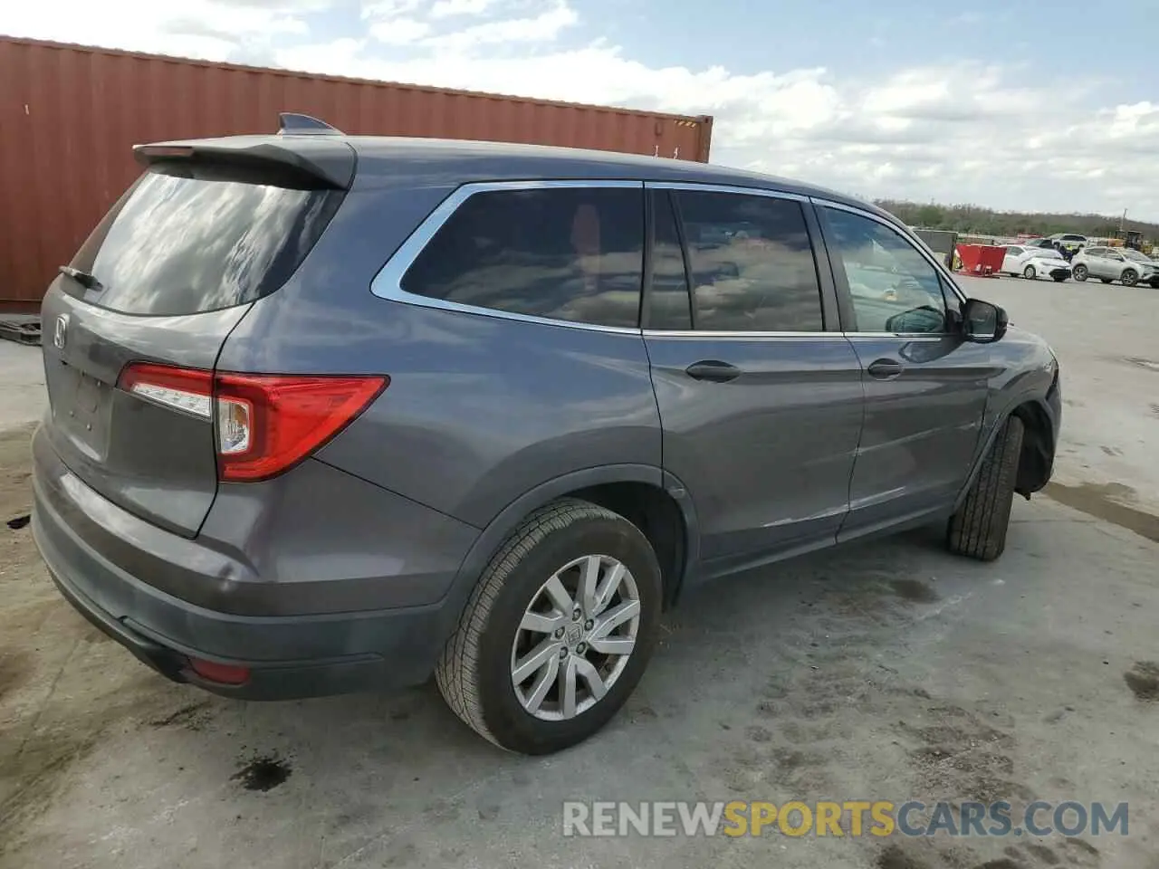 3 fotografías del automóvil dañado 5FNYF5H14KB035513 HONDA PILOT 2019