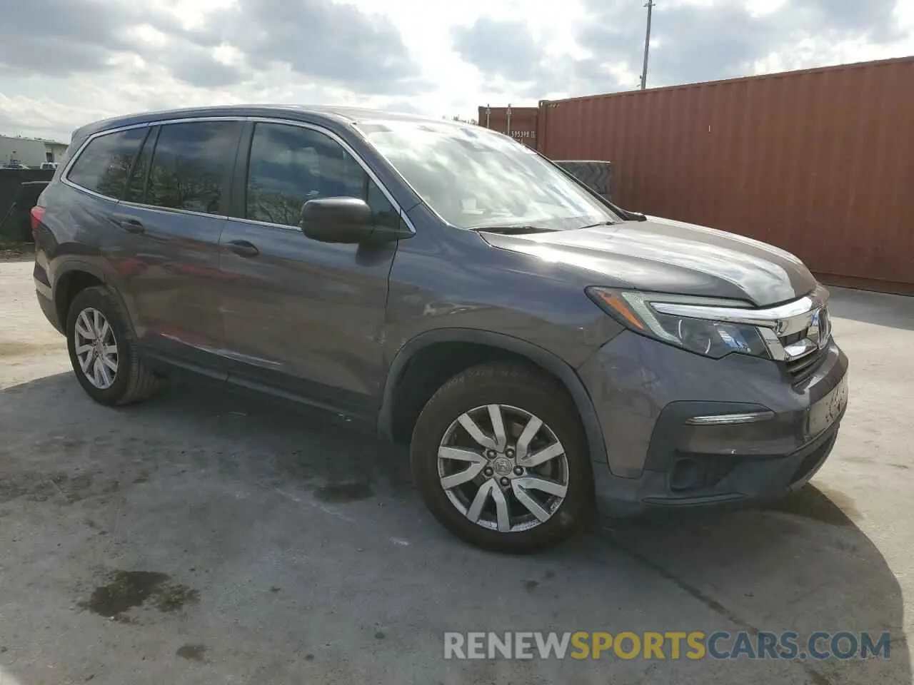 4 fotografías del automóvil dañado 5FNYF5H14KB035513 HONDA PILOT 2019