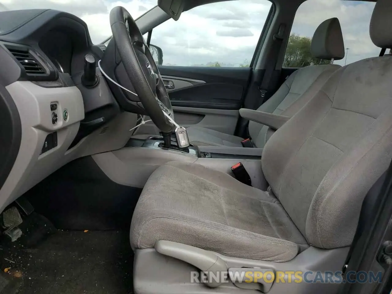 7 fotografías del automóvil dañado 5FNYF5H14KB035513 HONDA PILOT 2019