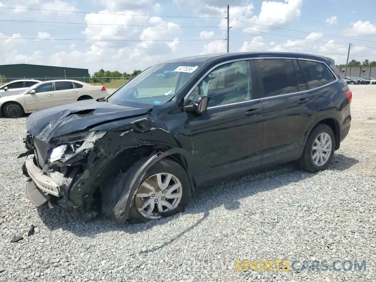 1 fotografías del automóvil dañado 5FNYF5H18KB036230 HONDA PILOT 2019