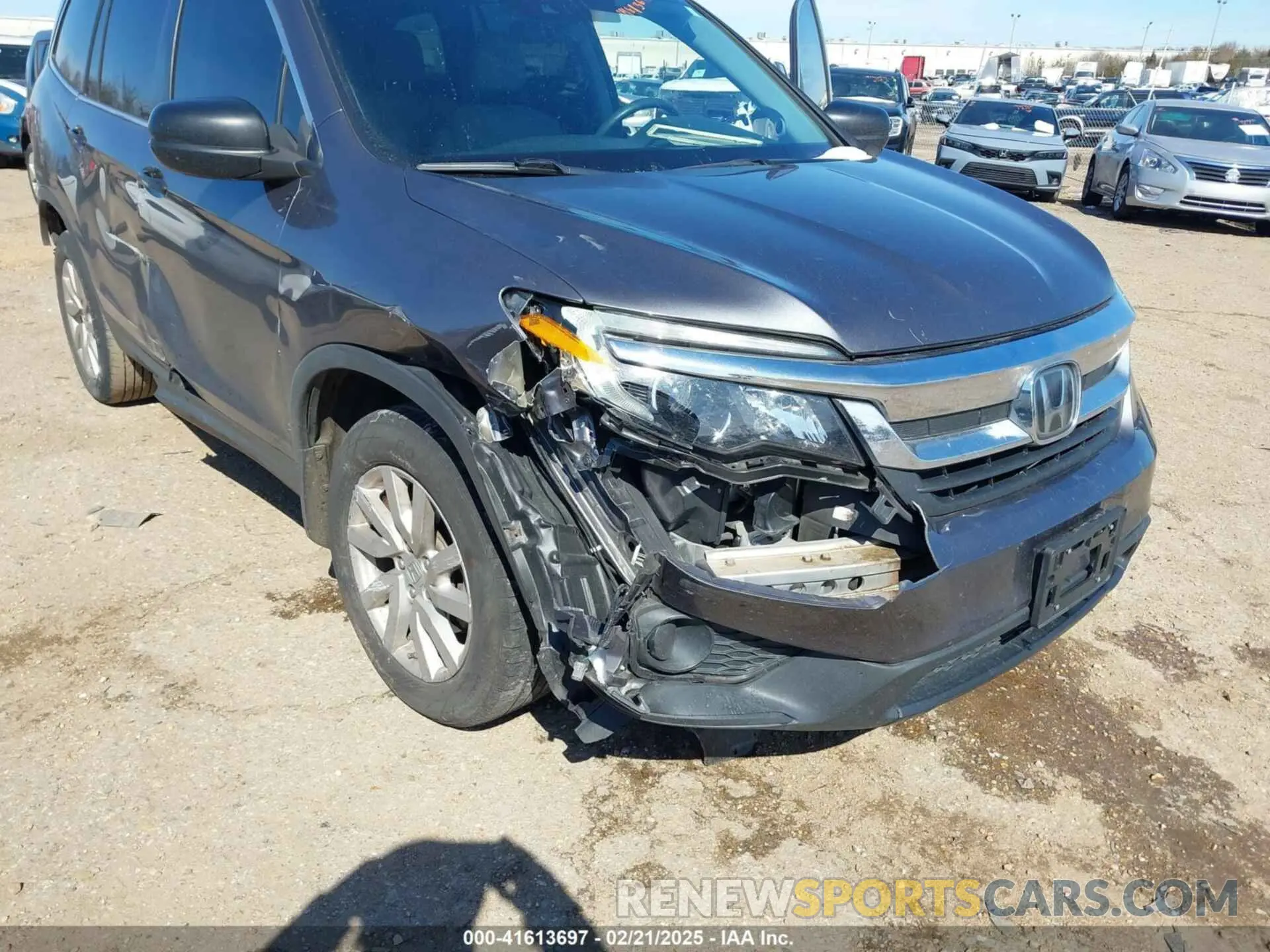 6 fotografías del automóvil dañado 5FNYF5H1XKB033524 HONDA PILOT 2019