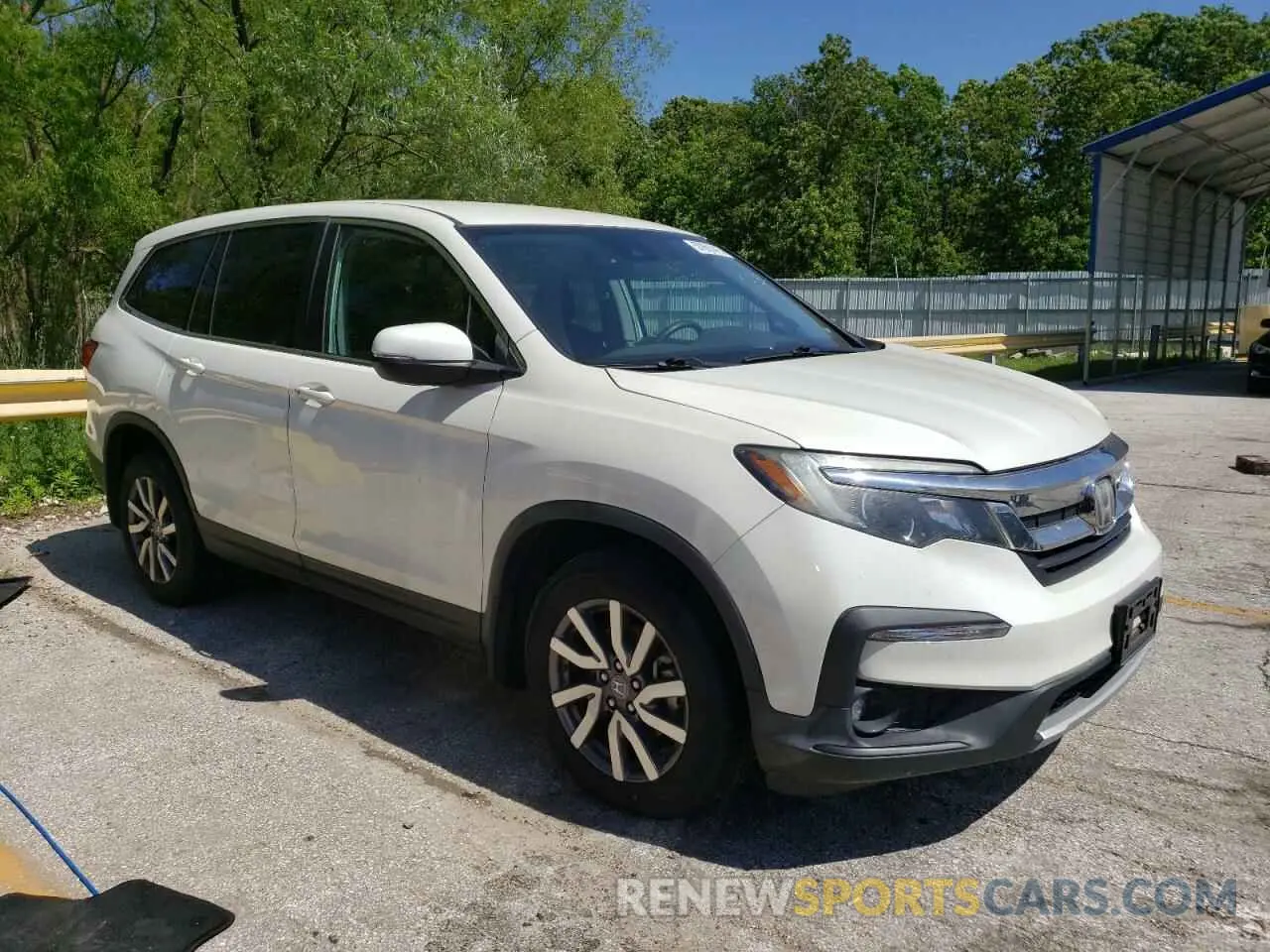 4 fotografías del automóvil dañado 5FNYF5H31KB034580 HONDA PILOT 2019