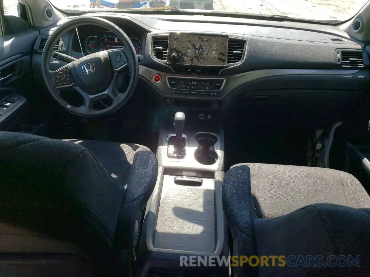 8 fotografías del automóvil dañado 5FNYF5H31KB034580 HONDA PILOT 2019