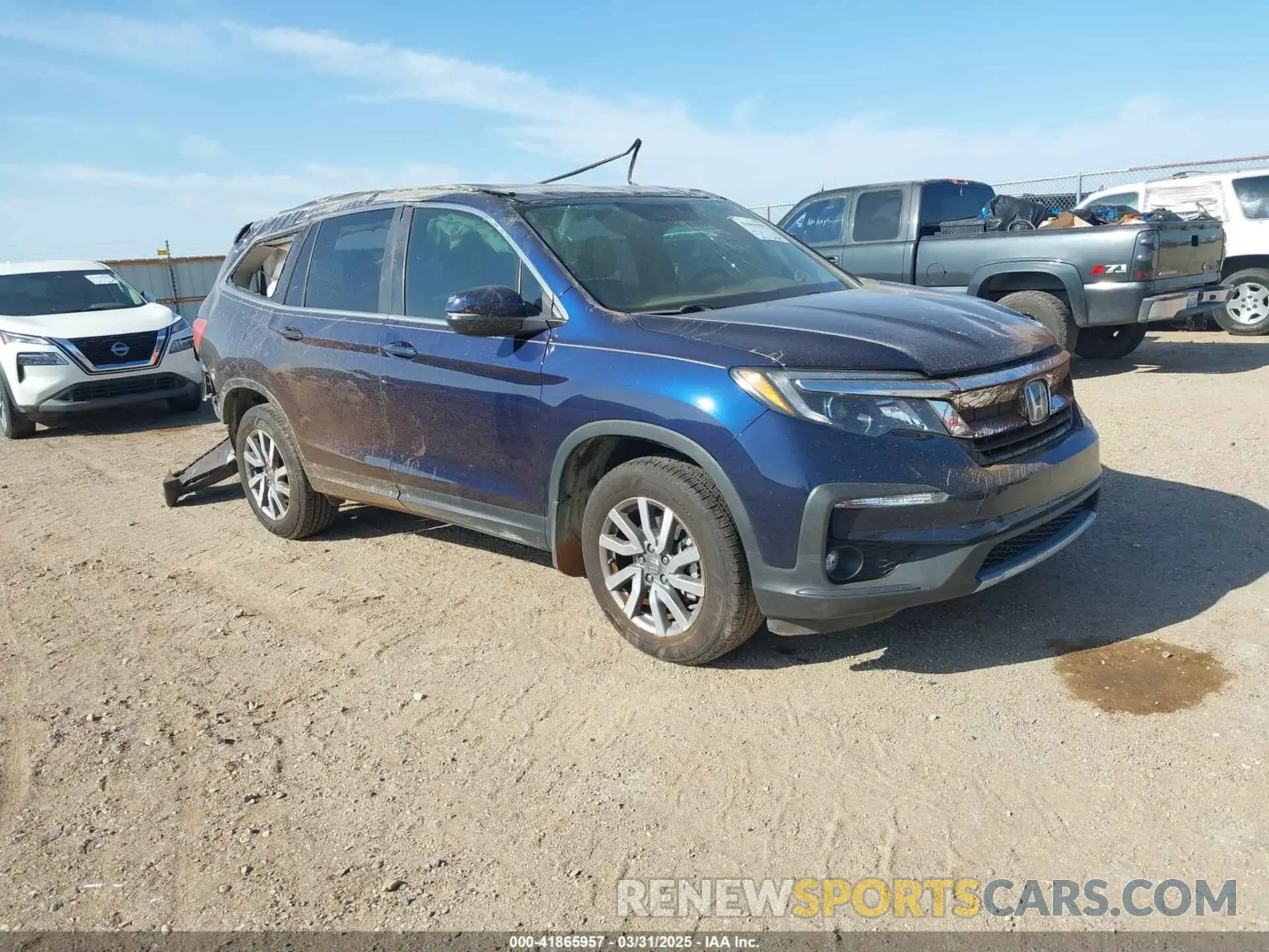 1 fotografías del automóvil dañado 5FNYF5H32KB038606 HONDA PILOT 2019