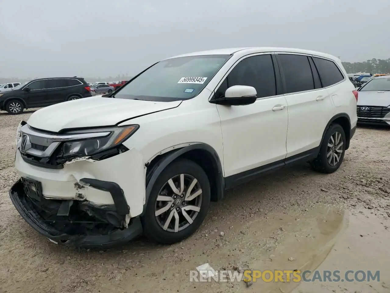 1 fotografías del automóvil dañado 5FNYF5H33KB039408 HONDA PILOT 2019