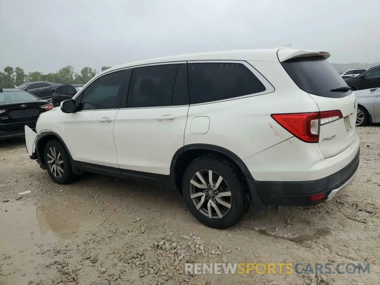 2 fotografías del automóvil dañado 5FNYF5H33KB039408 HONDA PILOT 2019