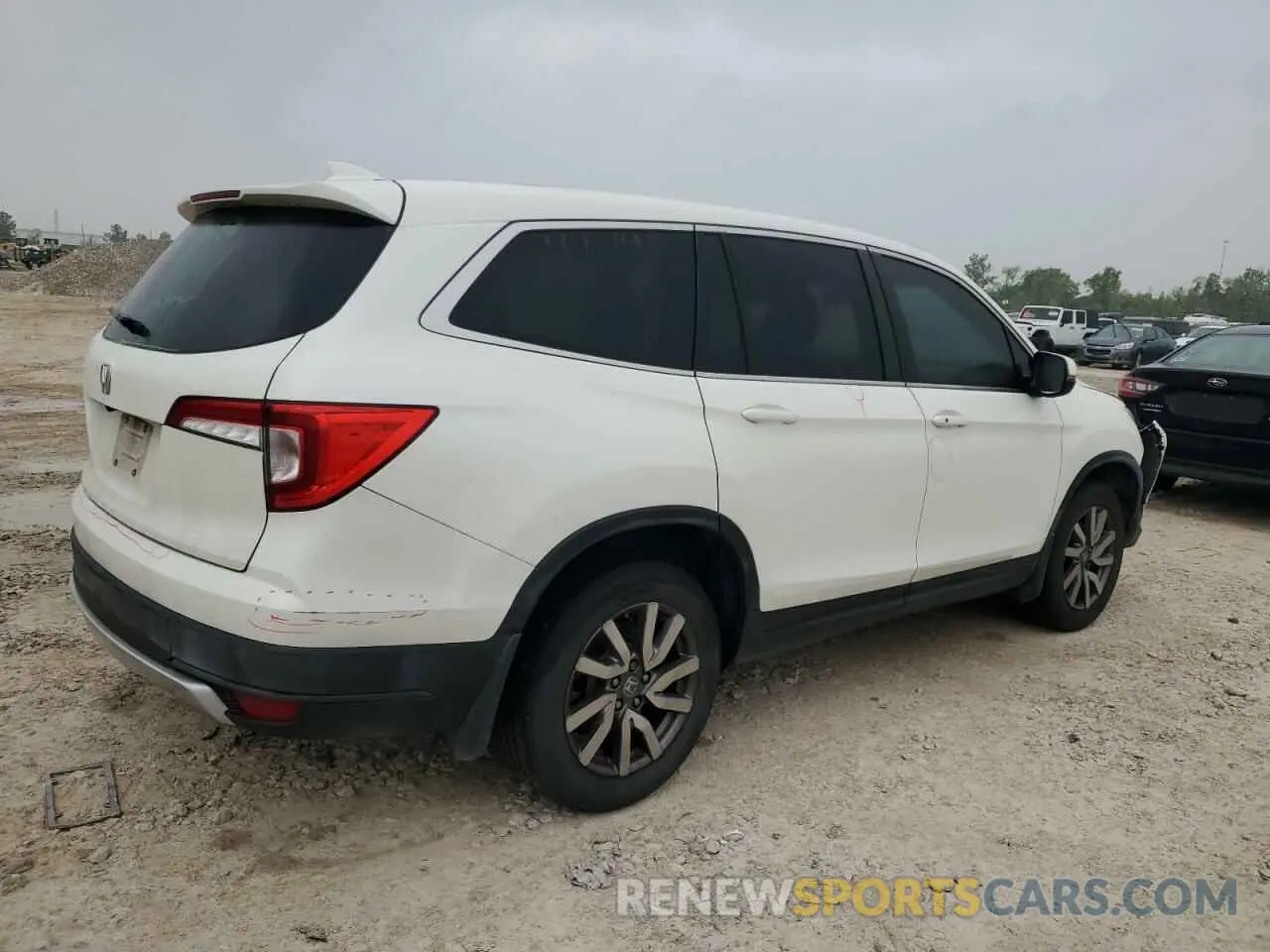 3 fotografías del automóvil dañado 5FNYF5H33KB039408 HONDA PILOT 2019
