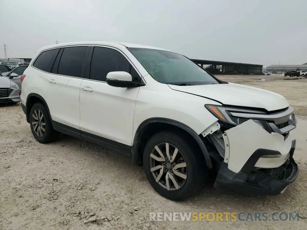 4 fotografías del automóvil dañado 5FNYF5H33KB039408 HONDA PILOT 2019
